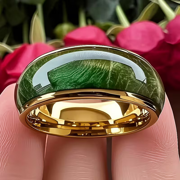 Emerald Crown Ring