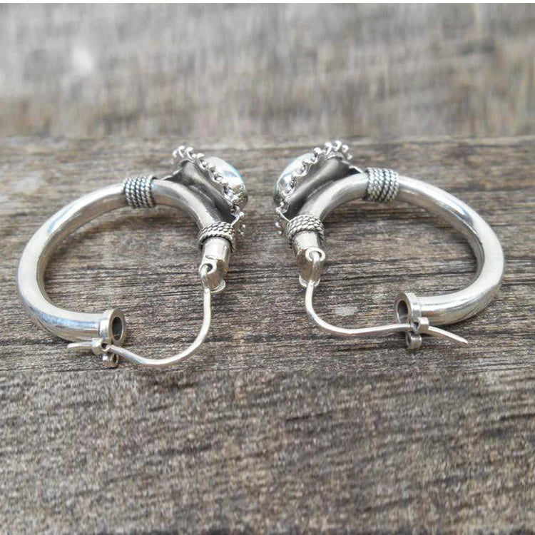 Chic™ | Retro Turquoise Earrings