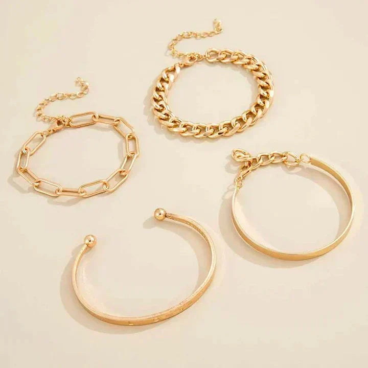 Elan™ | Gold Bracelet Set